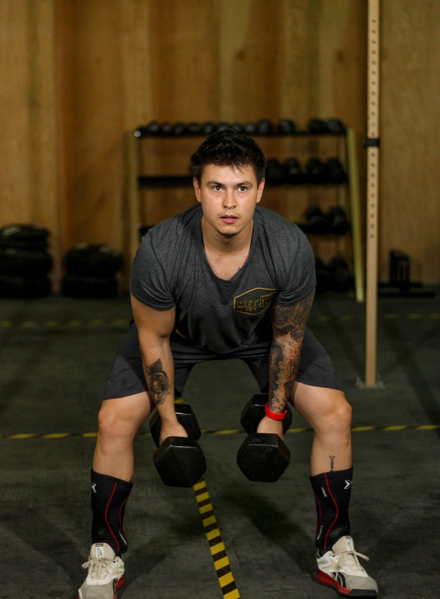Luis Núñez entrenando